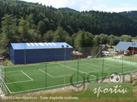 amenajare terenuri multisport fotbal si volei cu gazon artificial sintetic Brasov
