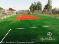 amenajare teren multisport cu gazon artificial sintetic Neamt